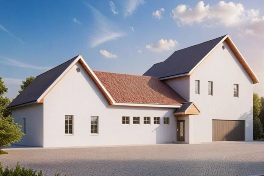 Rendering of the Minebrook Residence, Far Hills, NJ
