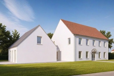 Rendering of the Gorham Residence, South Kent, CT