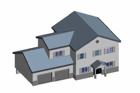 Rendering of the Norfolk Residence, Scranton, PA